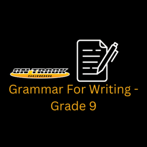 Grammar For Writing - Grade 9